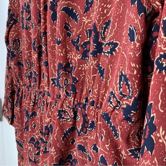 MADEWELL 100% Silk Floral Short Dress - Picture 8 of 8